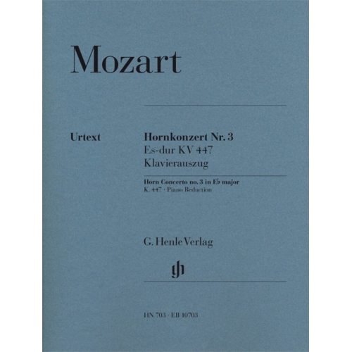 Mozart, W.A - Horn Concerto no. 3 in E flat major K. 447
