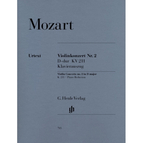 Mozart, W.A - Violin Concerto no. 2 in D major K. 211