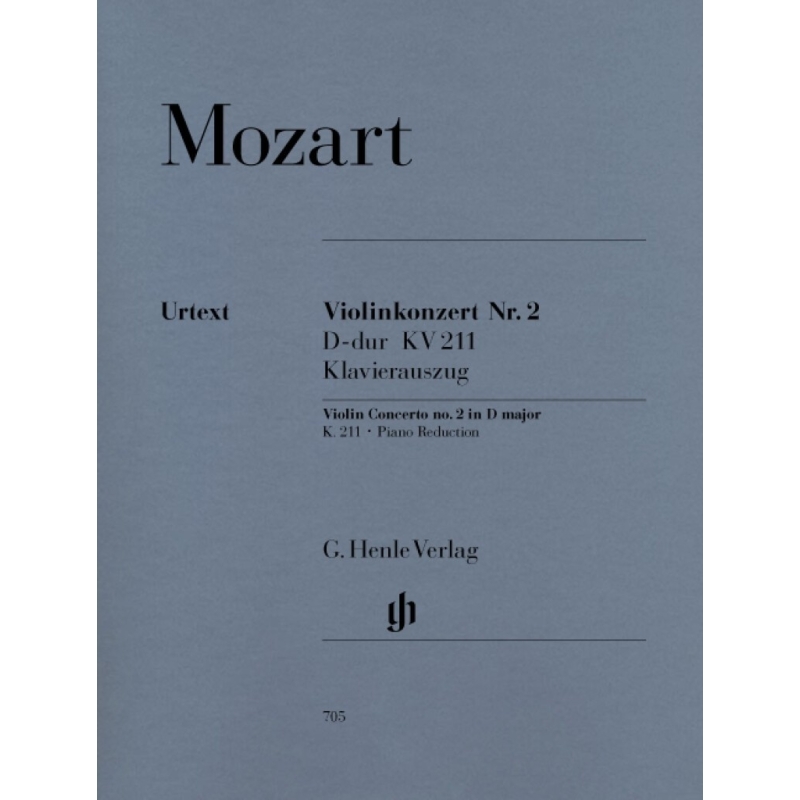 Mozart, W.A - Violin Concerto no. 2 in D major K. 211