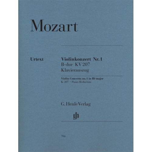 Mozart, W.A - Violin Concerto no. 1 in B flat major K. 207