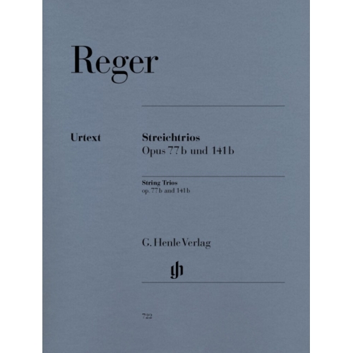 Reger, Max - String Trios a...