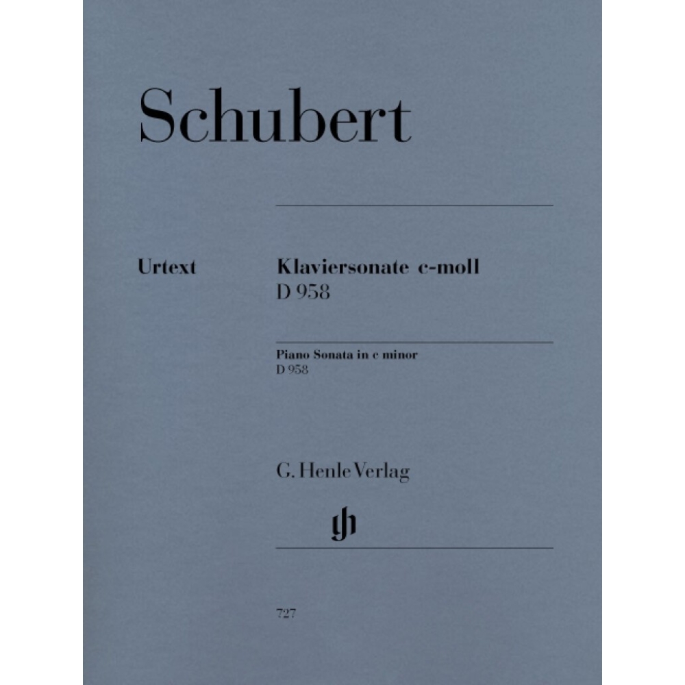 Schubert, Franz - Piano Sonata c minor D 958 