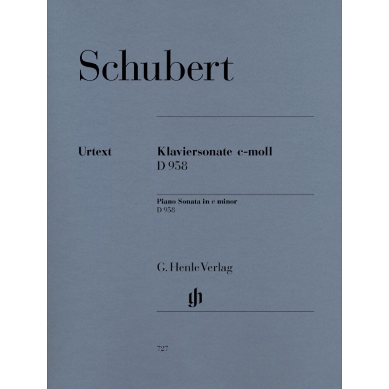 Schubert, Franz - Piano Sonata c minor D 958 