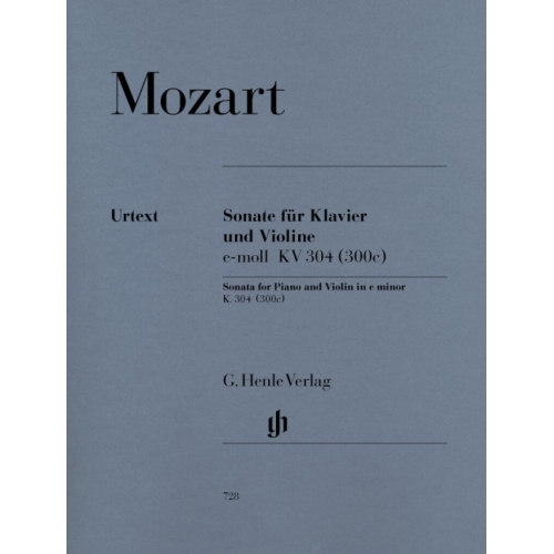 Mozart, W.A - Violin Sonata in e minor K. 304 (300c)