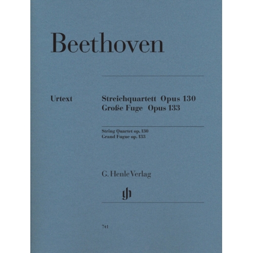 Beethoven, L.v - String Quartet in B flat major op. 130 and Great Fugue op. 133