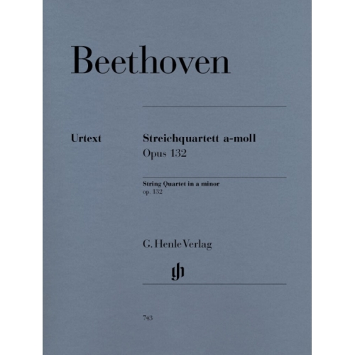 Beethoven, L.v - String Quartet in a minor op. 132
