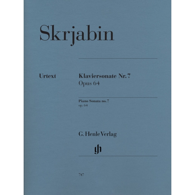 Scriabin, Alexander Nikolayevich - Piano Sonata no. 7 op. 64 
