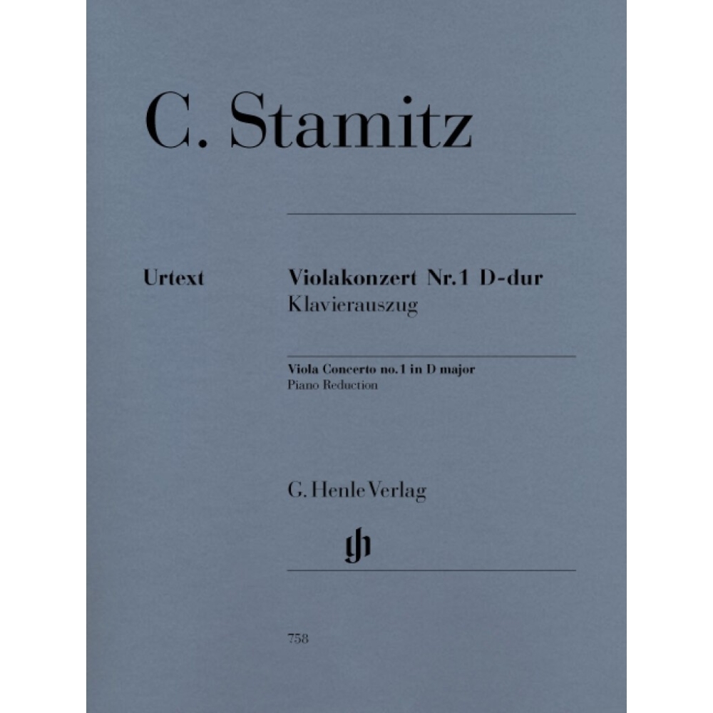 Stamitz, Carl Philipp - Viola Concerto no. 1 D major 
