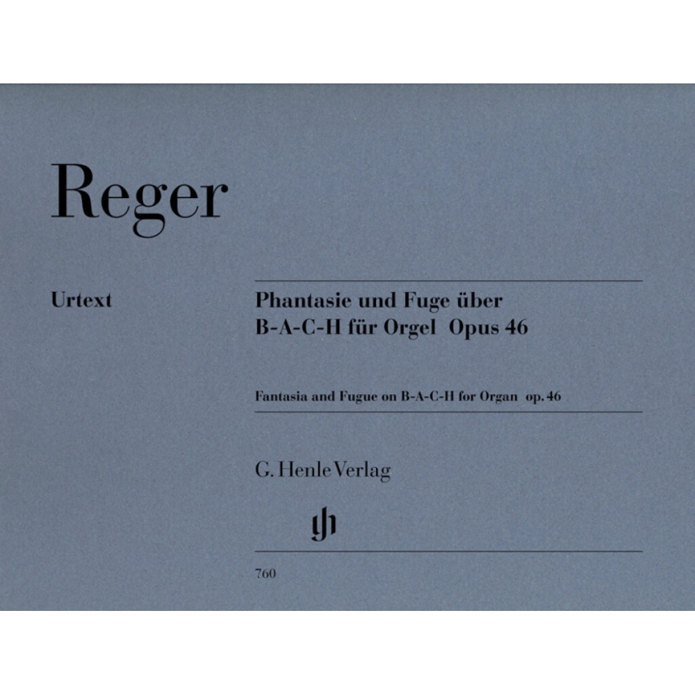 Reger, Max - Fantasy & Fugue about B-A-C-H op.46 