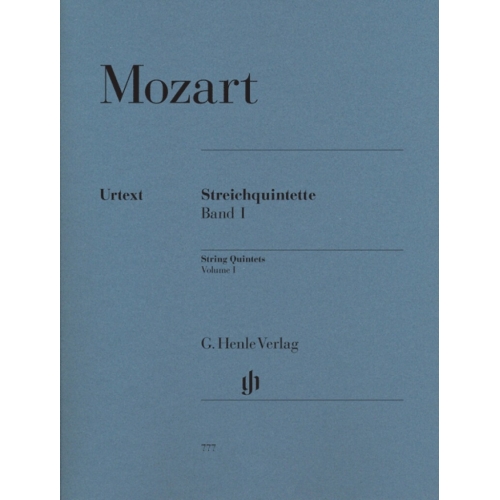 Mozart, W.A - String Quintets Volume 1