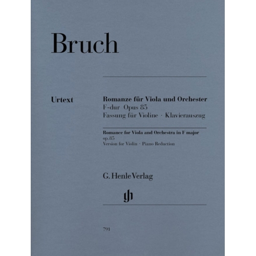 Bruch, Max - Romance for...