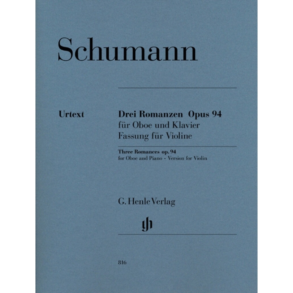 Schumann, Robert - Romances 3 Op.94 op. 94 