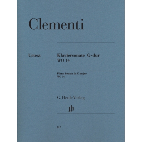Clementi, Muzio - Sonata in G WO 14 