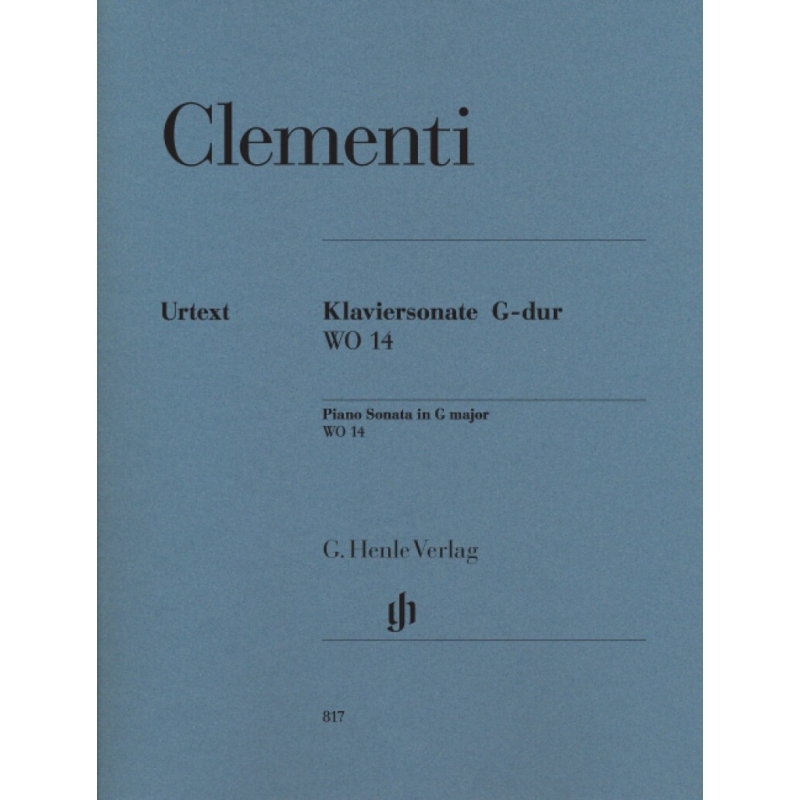 Clementi, Muzio - Sonata in G WO 14 