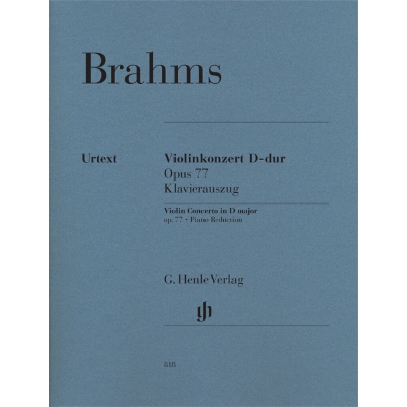 Brahms, Johannes - Violin Concerto in D major op. 77 