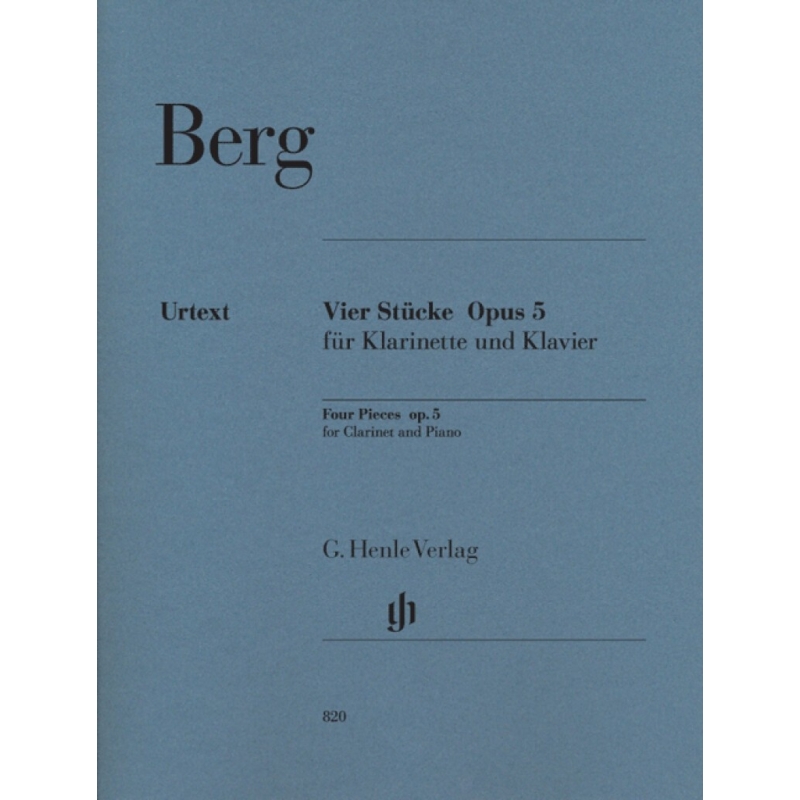 Berg, Alban - 4 Pieces op. 5 