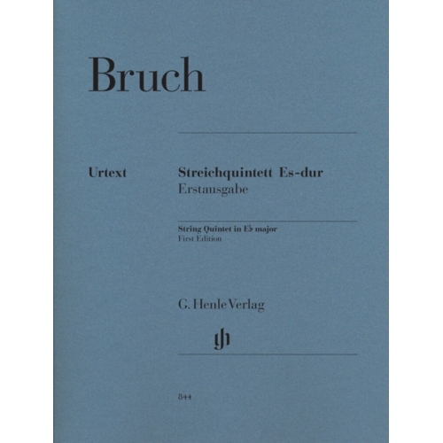 Bruch, Max - String Quintet in E flat major