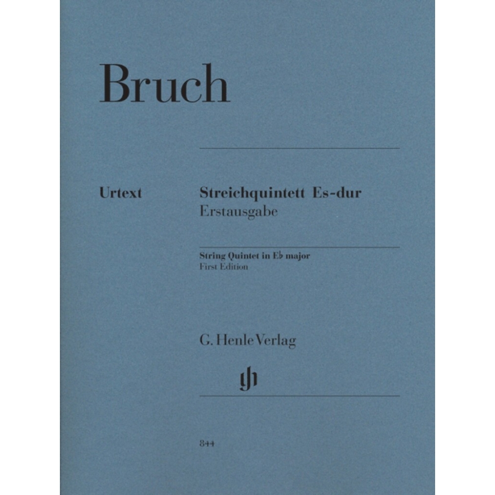 Bruch, Max - String Quintet in E flat