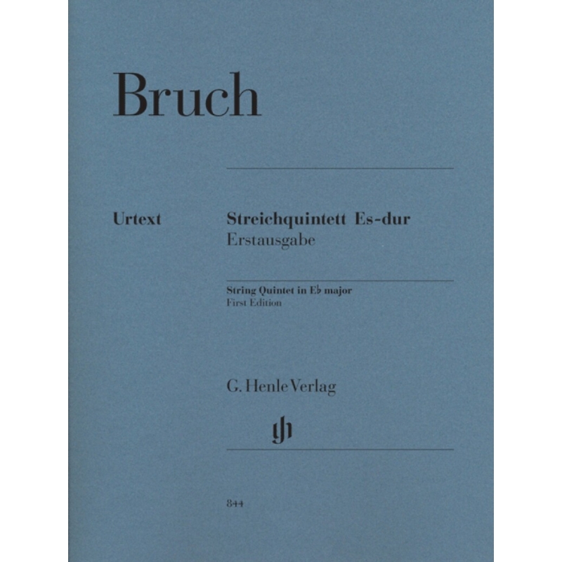 Bruch, Max - String Quintet in E flat