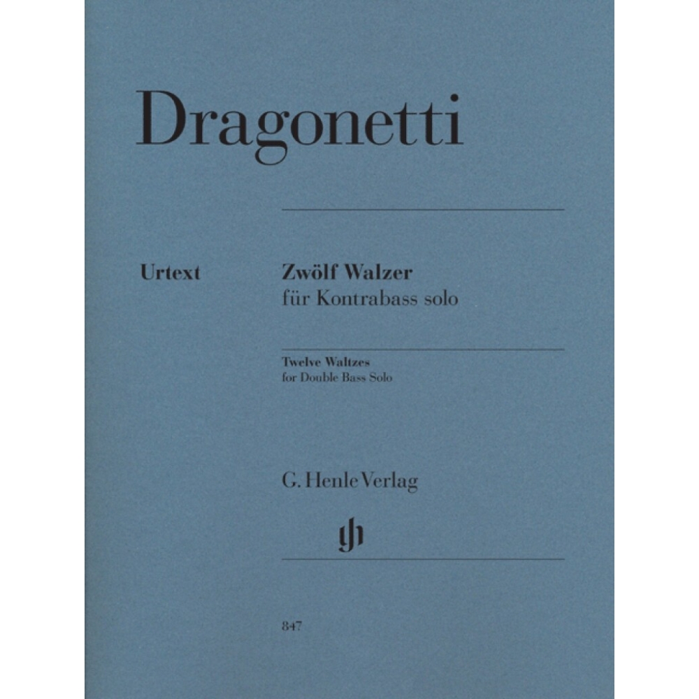 Dragonetti, Domenico - Twelve Waltzes for Double Bass Solo