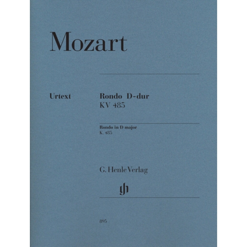 Mozart, Wolfgang Amadeus - Rondo in D major K. 485 