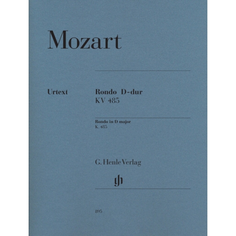 Mozart, Wolfgang Amadeus - Rondo in D major K. 485 