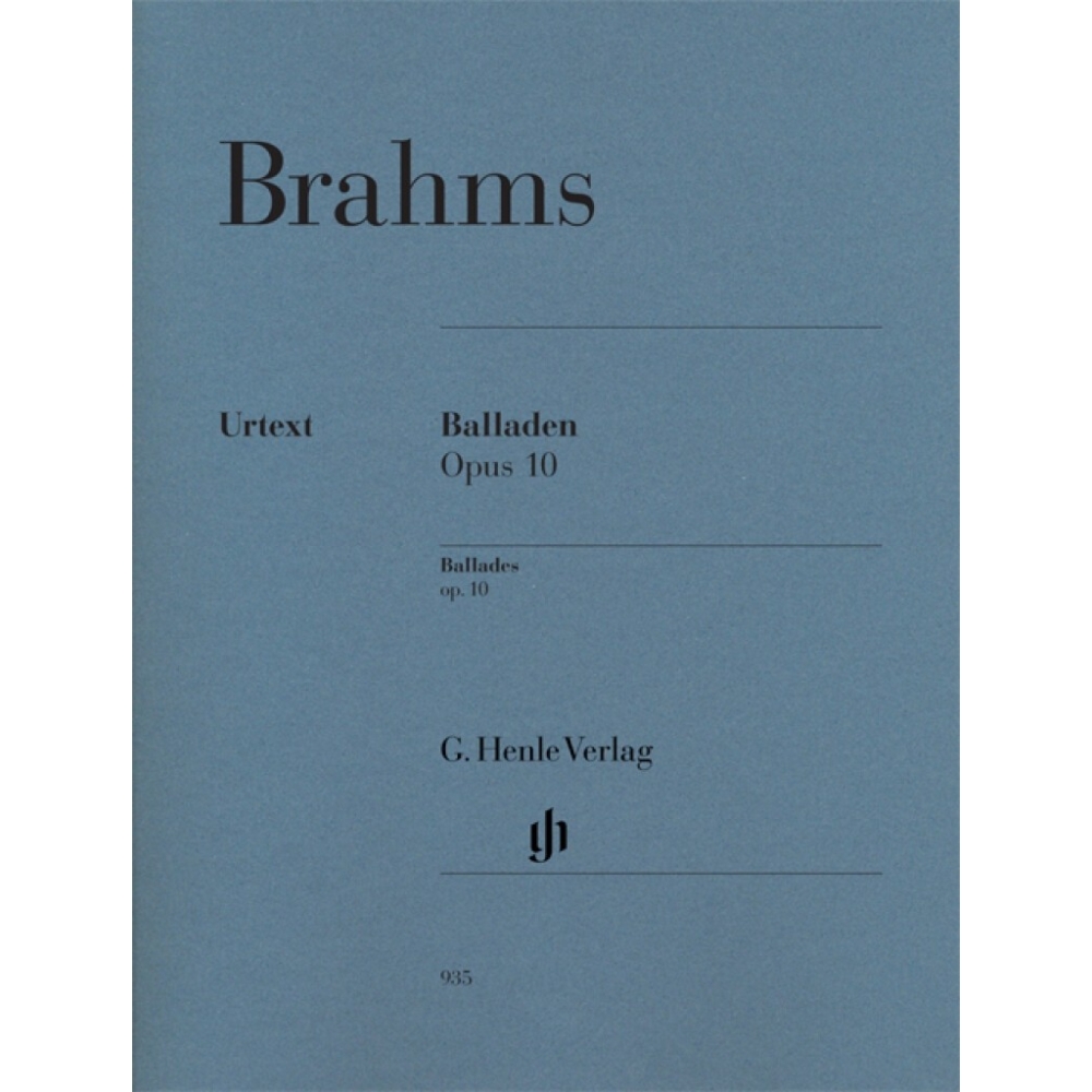Brahms, Johannes - Ballades op. 10 