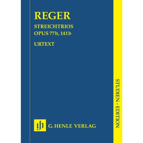 Reger, Max - String Trios a...