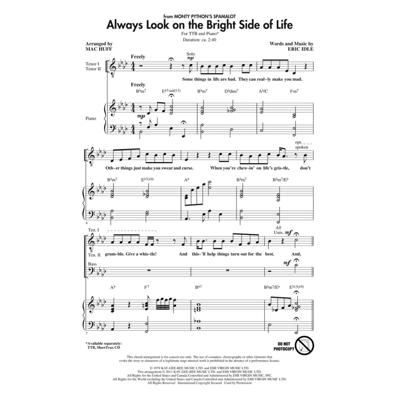 Idle, Eric - Always Look On The Bright Side Of Life