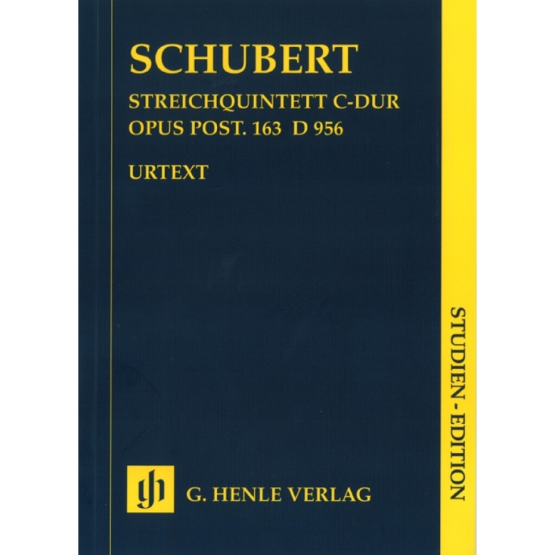 Schubert, Franz - String Quintet C major op. post. 163 D 956