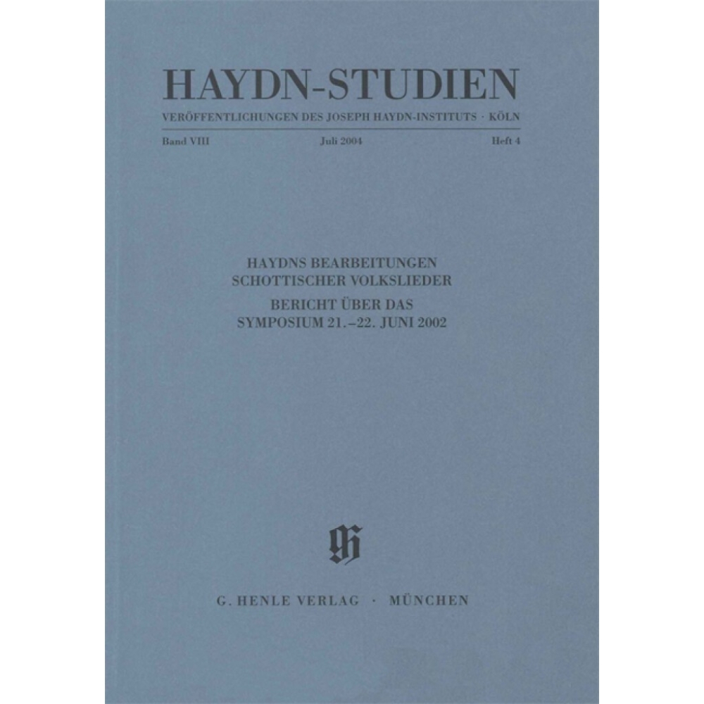 Haydn, Franz Joseph - STUDIES SER 8/4 SCOTTISH FOLKS 