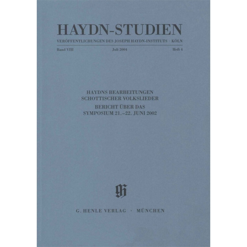Haydn, Franz Joseph - STUDIES SER 8/4 SCOTTISH FOLKS 