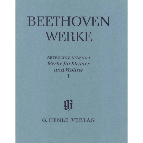Beethoven, L.v - Works for Piano and Violin, Volume 1