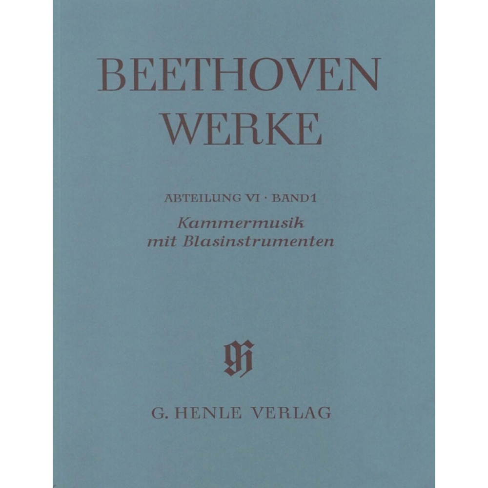 Beethoven, L.v - Chamber Music with Winds (with critical report)