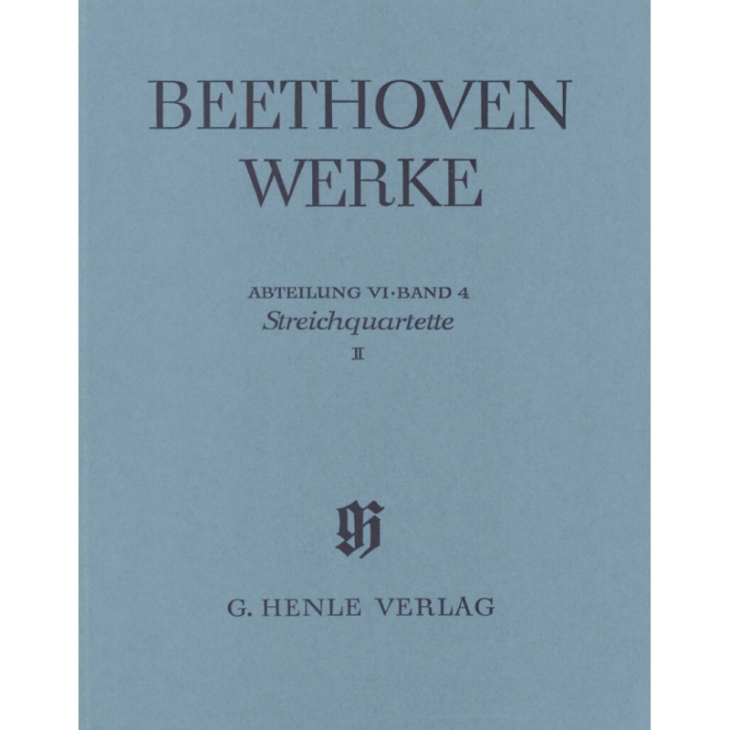 Beethoven, L.v - String Quartets op. 59, 74, 95, Volume 2