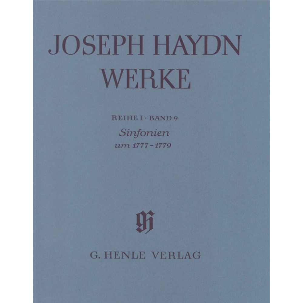 Haydn, Franz Joseph - Sinfonias about 1777-1779 