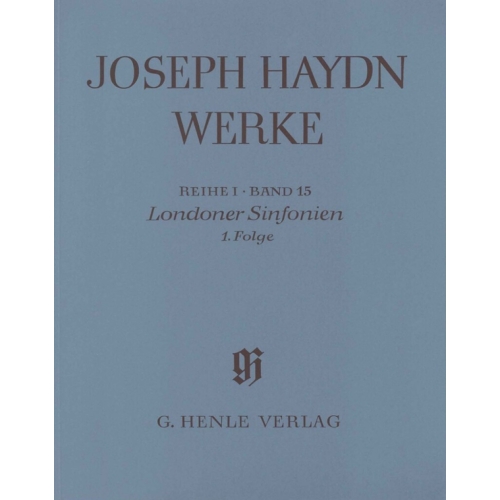 Haydn, Joseph - London Symphonies,1st Instalment