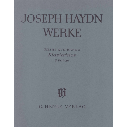 Haydn, Joseph - Piano Trios, 3rd Volume