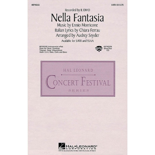 Ennio Morricone/Chiara Ferrau: Nella Fantasia (In My Fantasy)