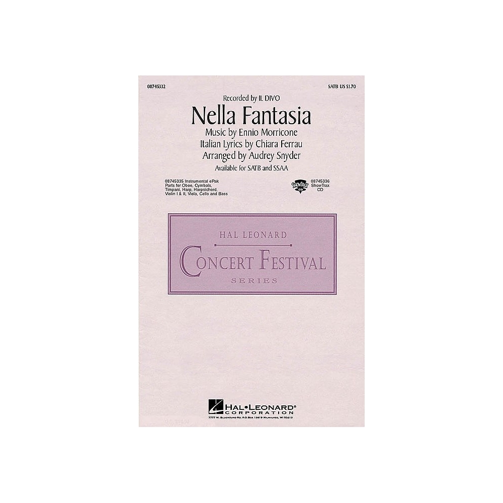 Ennio Morricone/Chiara Ferrau: Nella Fantasia (In My Fantasy)