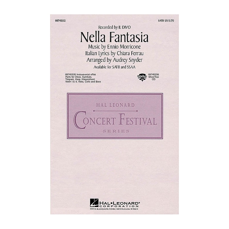 Ferrau & Morricone - Nella Fantasia (In My Fantasy)
