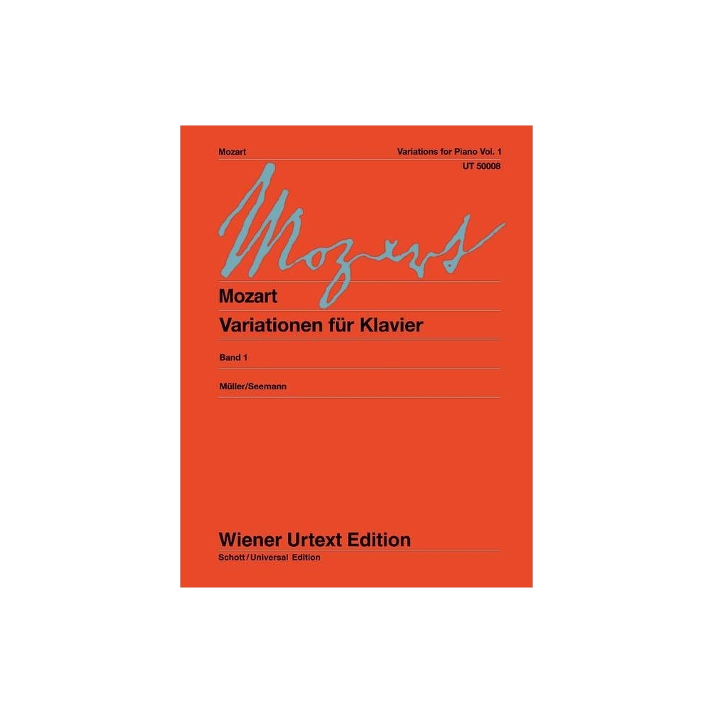 Mozart, Wolfgang Amadeus - Variations Vol. 1