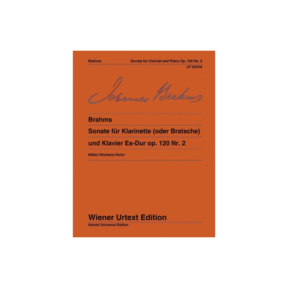 Brahms, Johannes - Sonata Eb major op. 120/2 
