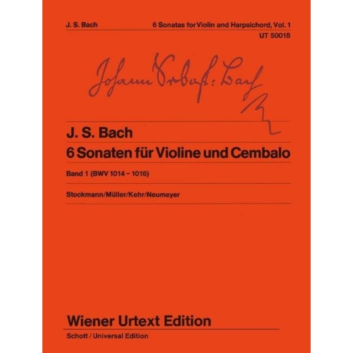Bach, J.S - Six Sonatas BWV...