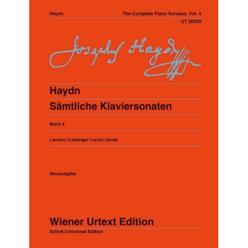 Haydn, Joseph - The Complete Piano Sonatas Volume 4