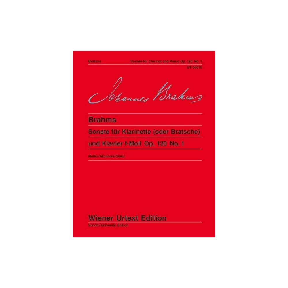 Brahms, Johannes - Sonata F minor op. 120/1 