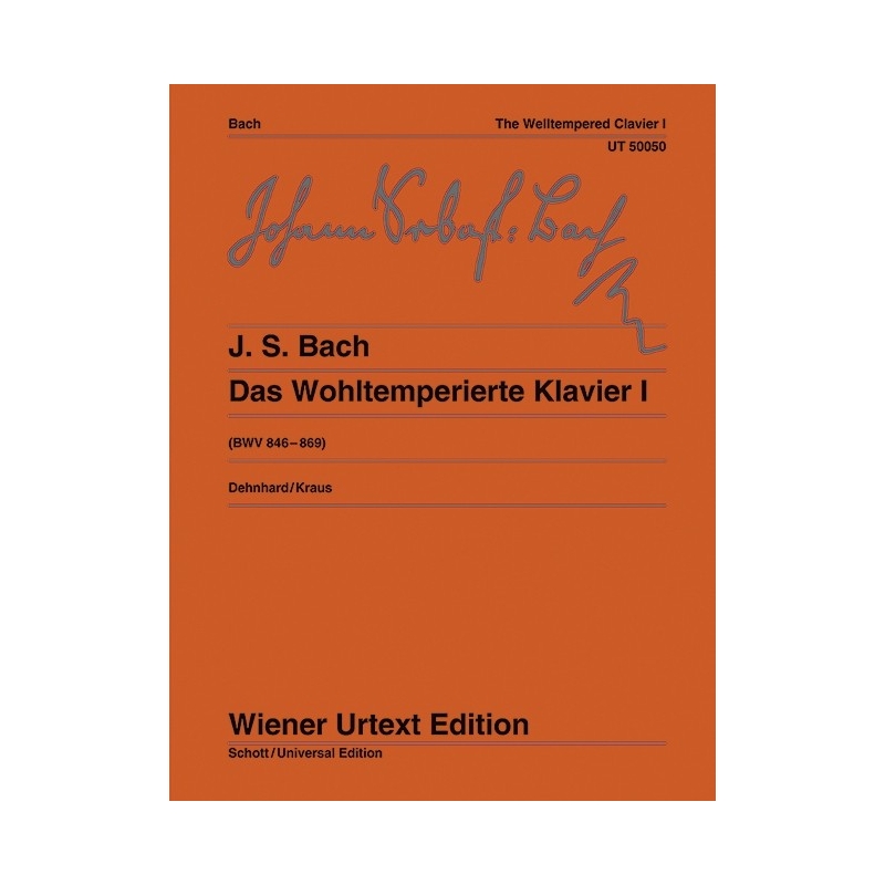 Bach, J.S - The Well Tempered Clavier BWV 846-869 Part I