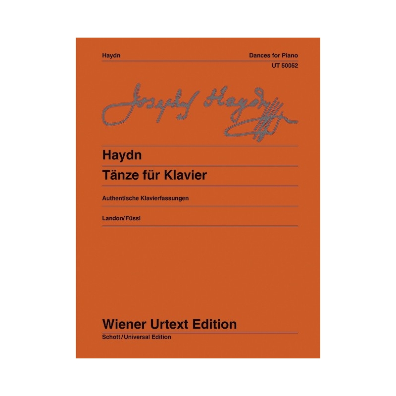 Haydn, Joseph - Dances Hob. IX:3, 8, 11, 12
