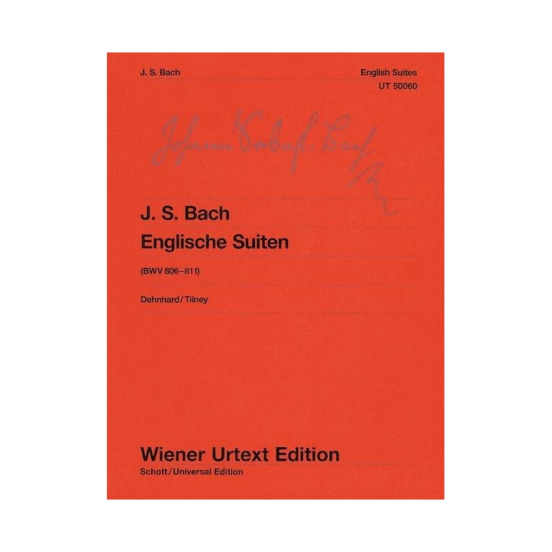Bach, J.S - English Suites BWV 806-811 