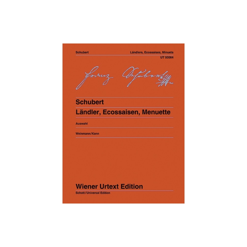 Schubert, Franz - Ländlers, Ecossaises, Minuets 